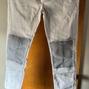 Stylish Two-Tone Denim Jeans